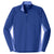 Sport-Tek Men's True Royal/True Royal Heather Sport-Wick Stretch Contrast 1/2-Zip Pullover