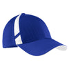 Sport-Tek True Royal/White Dry Zone Mesh Inset Cap