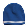 Sport-Tek Spectator True Royal/White Beanie