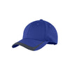 Sport-Tek True Royal/Graphite Pique Colorblock Cap