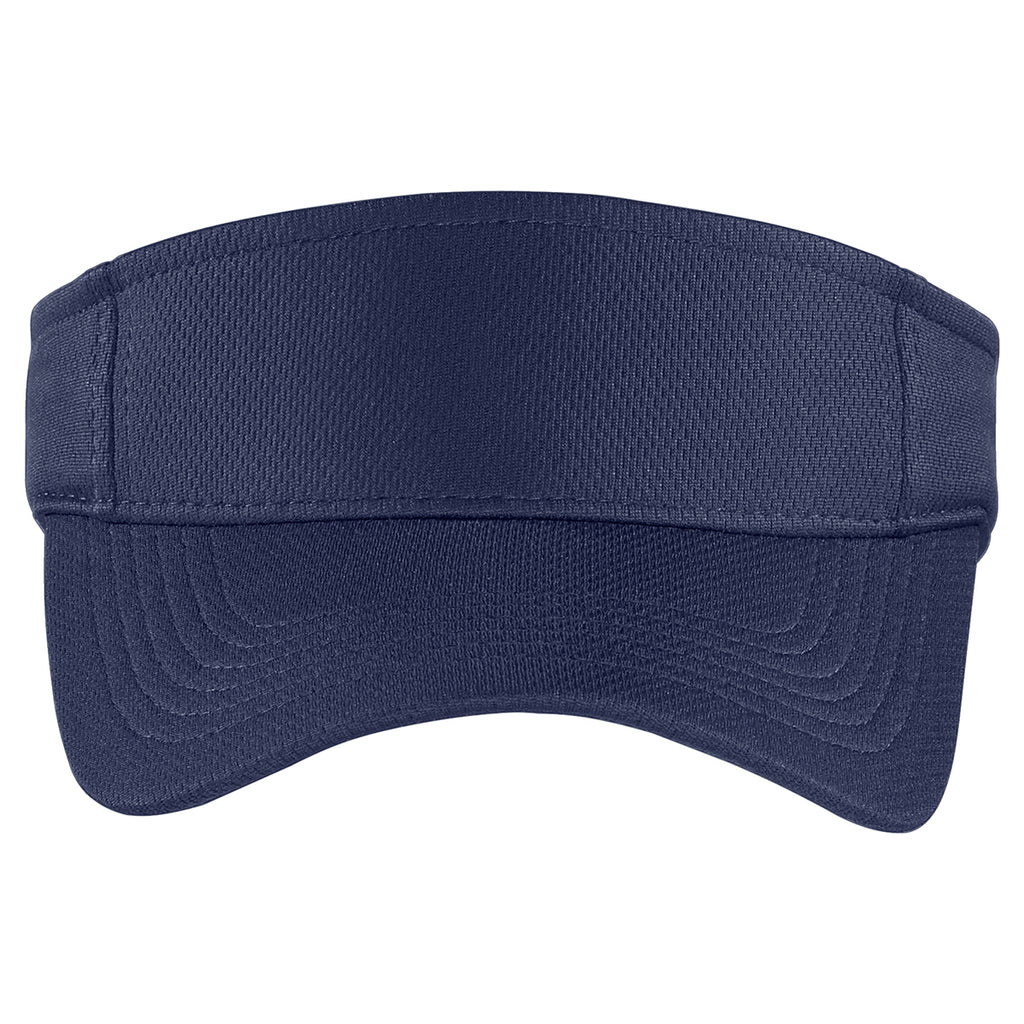 Sport-Tek True Navy PosiCharge RacerMesh Visor