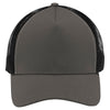 Sport-Tek Iron Grey/Black PosiCharge Competitor Mesh Back Cap