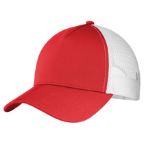 Sport-Tek True Red/White PosiCharge Competitor Mesh Back Cap