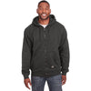 Berne Men's Charcoal Heritage Thermal-Lined Full-Zip Hooded Sweatshirt