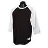 Champion Men's Black/White Baseball T-Shirt