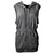 BAW Women's Heather Black Tunic Vest