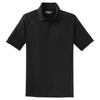 Sport-Tek Men's Black Dry Zone Raglan Polo