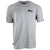 Timberland Men's Medium Grey Heather Core Reflective Pro Logo Short Sleeve T-Shirt