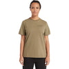 Timberland Women's Burnt Olive Cotton Core T-Shirt