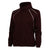 BAW Women's Maroon/White Dual Line Tricot Jacket