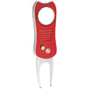 Par One Red Team Golf Switchblade Divot Tool