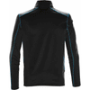 Stormtech Men's Black/Electric Blue Pulse Fleece Pullover