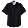 Port Authority Men's Classic Navy/Light Stone Tall Short Sleeve Easy Care Shirt