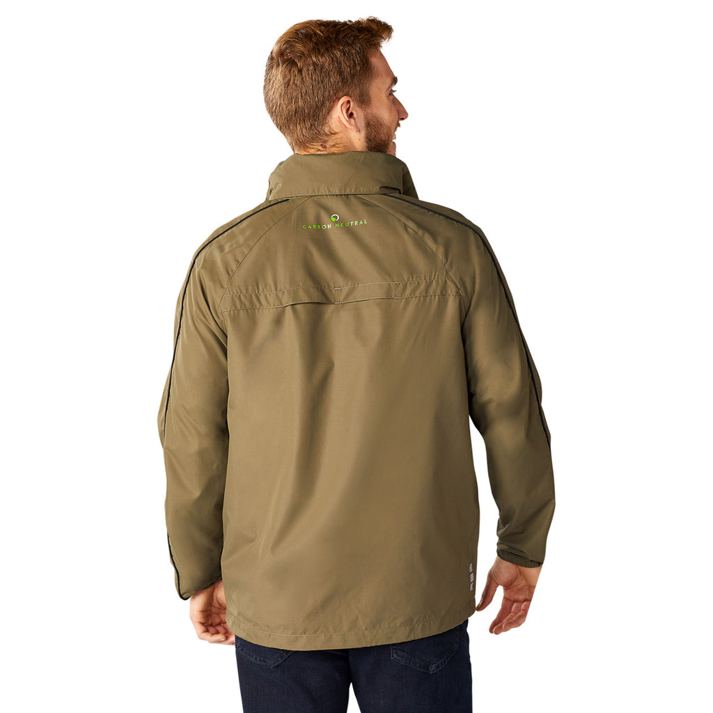 Elevate Men's Loden/Black Rincon Eco Packable Jacket