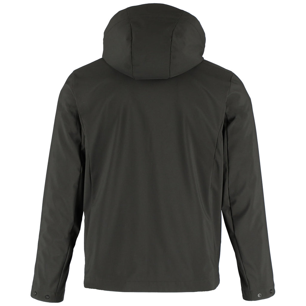 Trimark Men's Black Manzano Eco Softshell Jacket