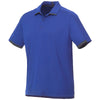 Elevate Men's New Royal/Grey Storm Cerrado Short Sleeve Polo