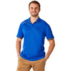 Elevate Men's New Royal/Grey Storm Cerrado Short Sleeve Polo