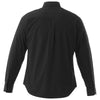 Elevate Men's Black Wilshire Long Sleeve Shirt Tall