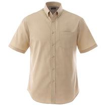 Elevate Men's Desert Khaki Stirling Short Sleeve Shirt