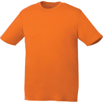 Elevate Men's Orange Omi Short Sleeve Tech T-Shirt