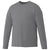 Elevate Men's Steel Grey Parima Long Sleeve Tech Tee