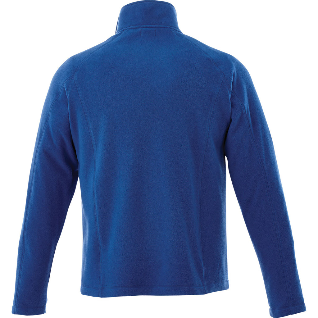 Elevate Men's New Royal Rixford Polyfleece Jacket