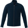 Elevate Men's Navy Rixford Polyfleece Jacket