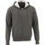 Elevate Men's Heather Dark Charcoal Cypress Fleece Zip Hoody