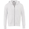 Elevate Men's White Cypress Fleece Zip Hoody