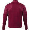 Elevate Men's Maroon Senger Knit Jacket