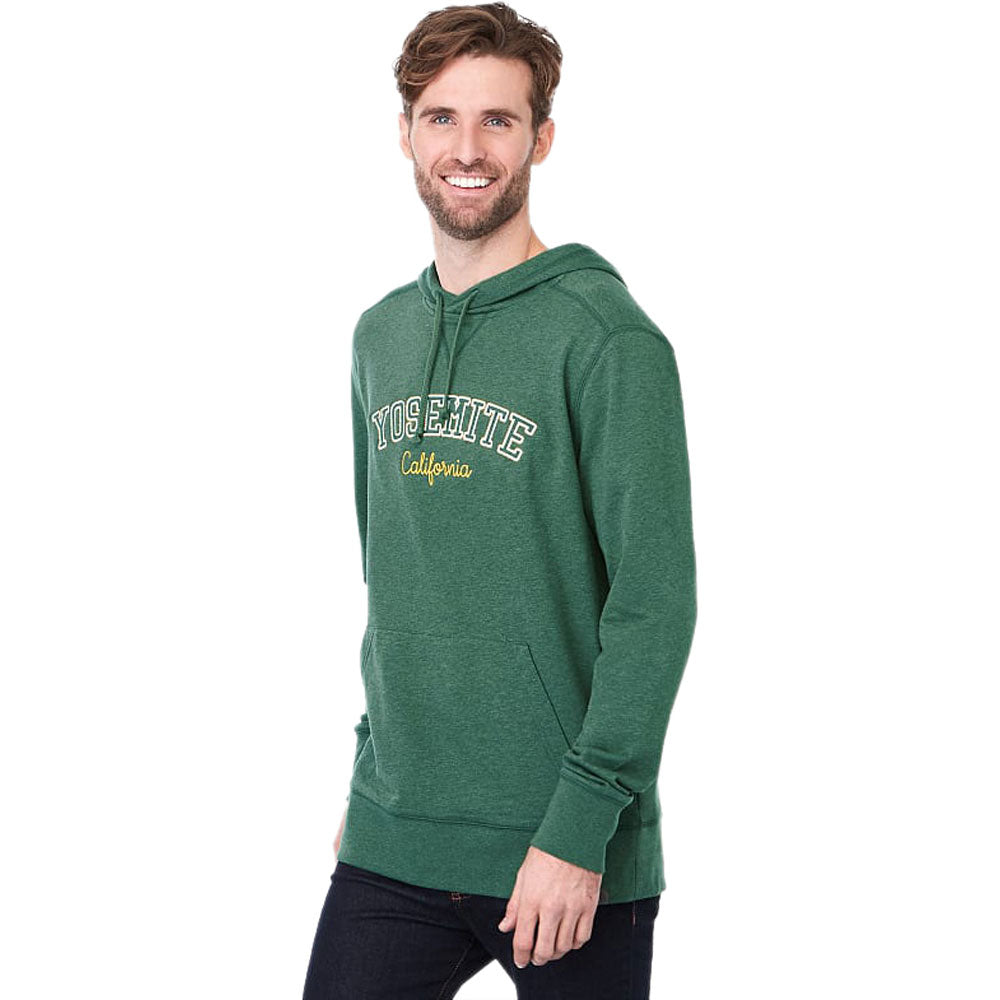 Elevate Men's Juniper Heather Argus Eco Fleece Hoody