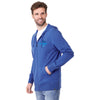 Elevate Men's New Royal Heather Argus Eco Fleece Full Zip Hoody