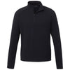 Elevate Men's Black Asgard Eco Knit Quarter Zip