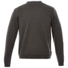 Elevate Men's Heather Dark Charcoal Bromley Knit V-Neck