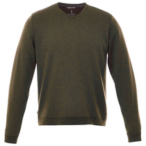 Elevate Men's Loden Heather Bromley Knit V-Neck