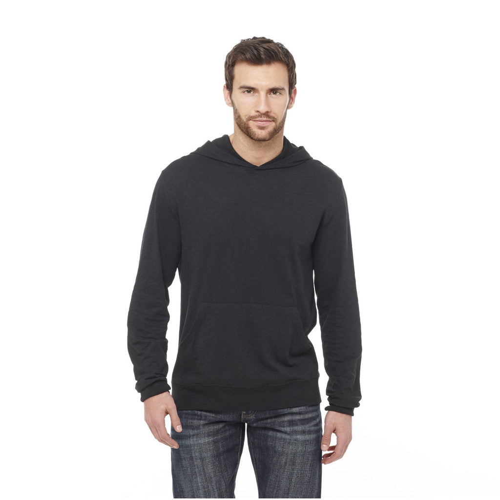 Elevate Men's Black Howson Knit Hoodie