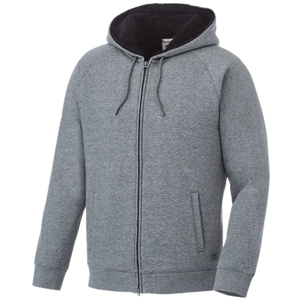 Roots73 Men's Charcoal Mix Copperbay Full Zip Hoody