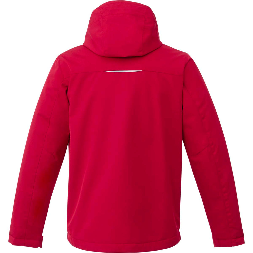 Elevate Men's Team Red Colton Fleece Lined Jacket