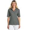 TravisMathew Women's Black Heather Sunsetters Polo