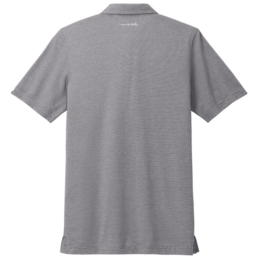 TravisMathew Men's Dark Grey Heather Sunnyvale Polo