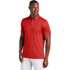 TravisMathew Men's Crimson Cabana Solid Polo