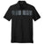 TravisMathew Men's Black Cabana Chest Stripe Polo