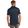 TravisMathew Men's Blue Nights Cabana Chest Stripe Polo