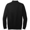 TravisMathew Men's Black Newport Quarter Zip Fleece