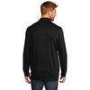 TravisMathew Men's Black Newport Quarter Zip Fleece