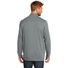 TravisMathew Men's Quiet Shade Grey Newport Quarter Zip Fleece