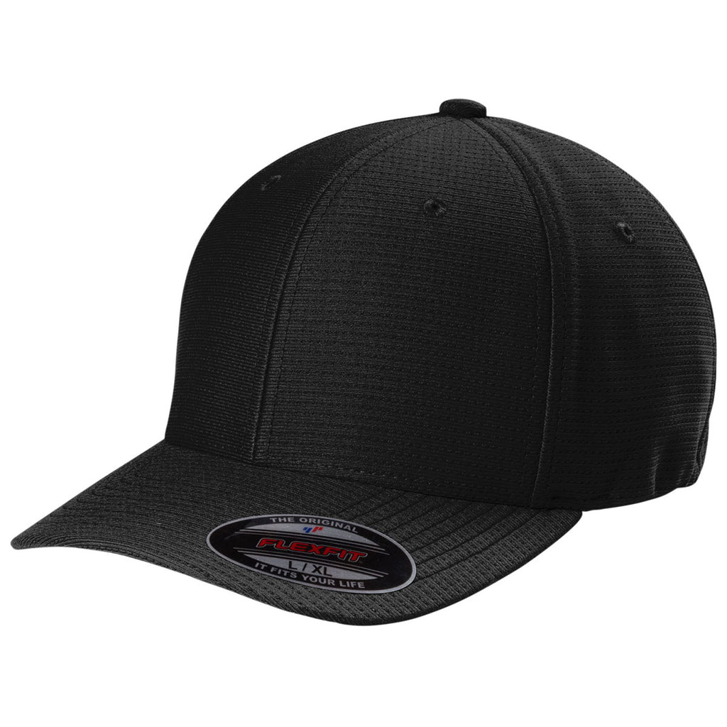 TravisMathew Men's Black Rad Flexback Cap