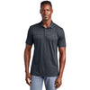 TravisMathew Men's Blue Nights Monterey Chest Stripe Polo