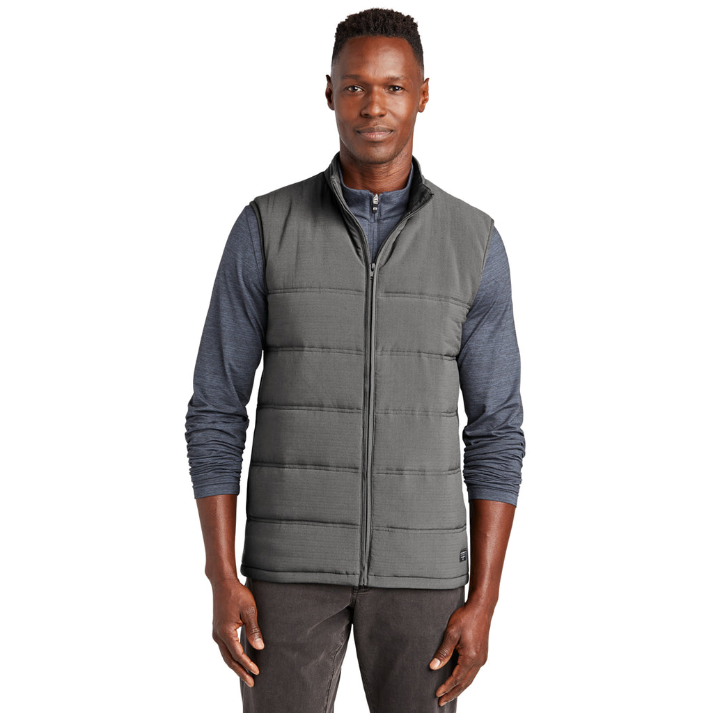 TravisMathew Men's Quiet Shade Grey Cold Bay Vest