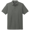 TravisMathew Men's Dark Grey Bayfront Solid Polo